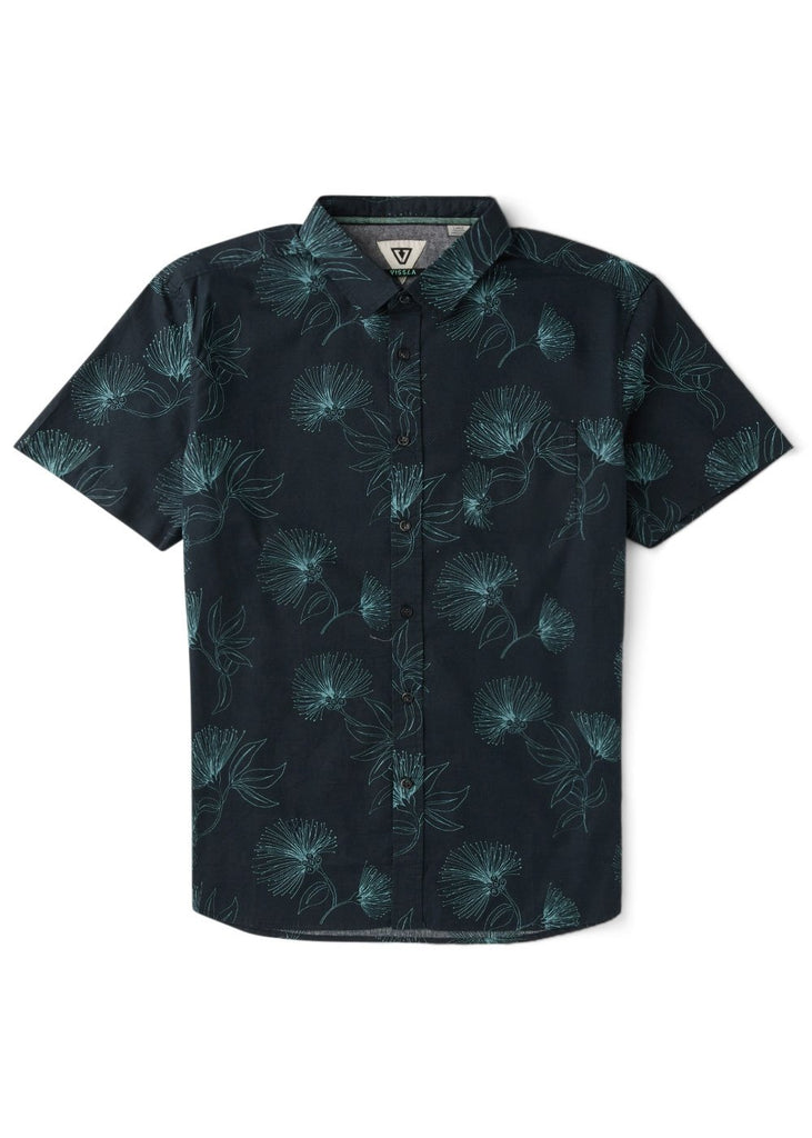 Vissla Woven Happy Hours Eco Short Sleeve Shirt Black – Vissla com