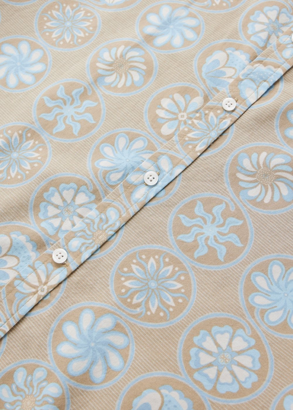 Sun Medallions Eco Short Sleeve Shirt