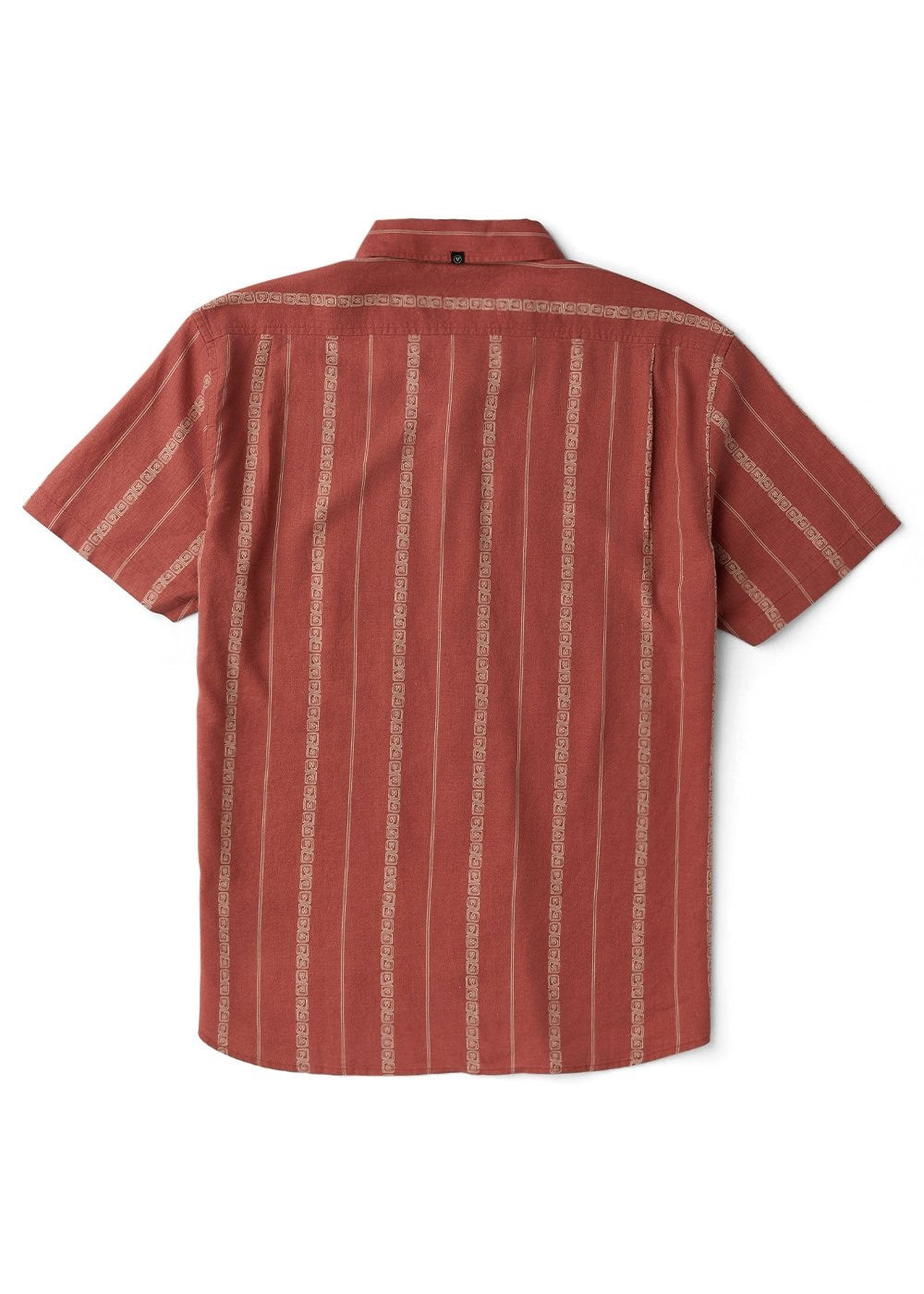 Men's Short Sleeve Shirt - Lost Coast Retro Red | Vissla – Vissla com