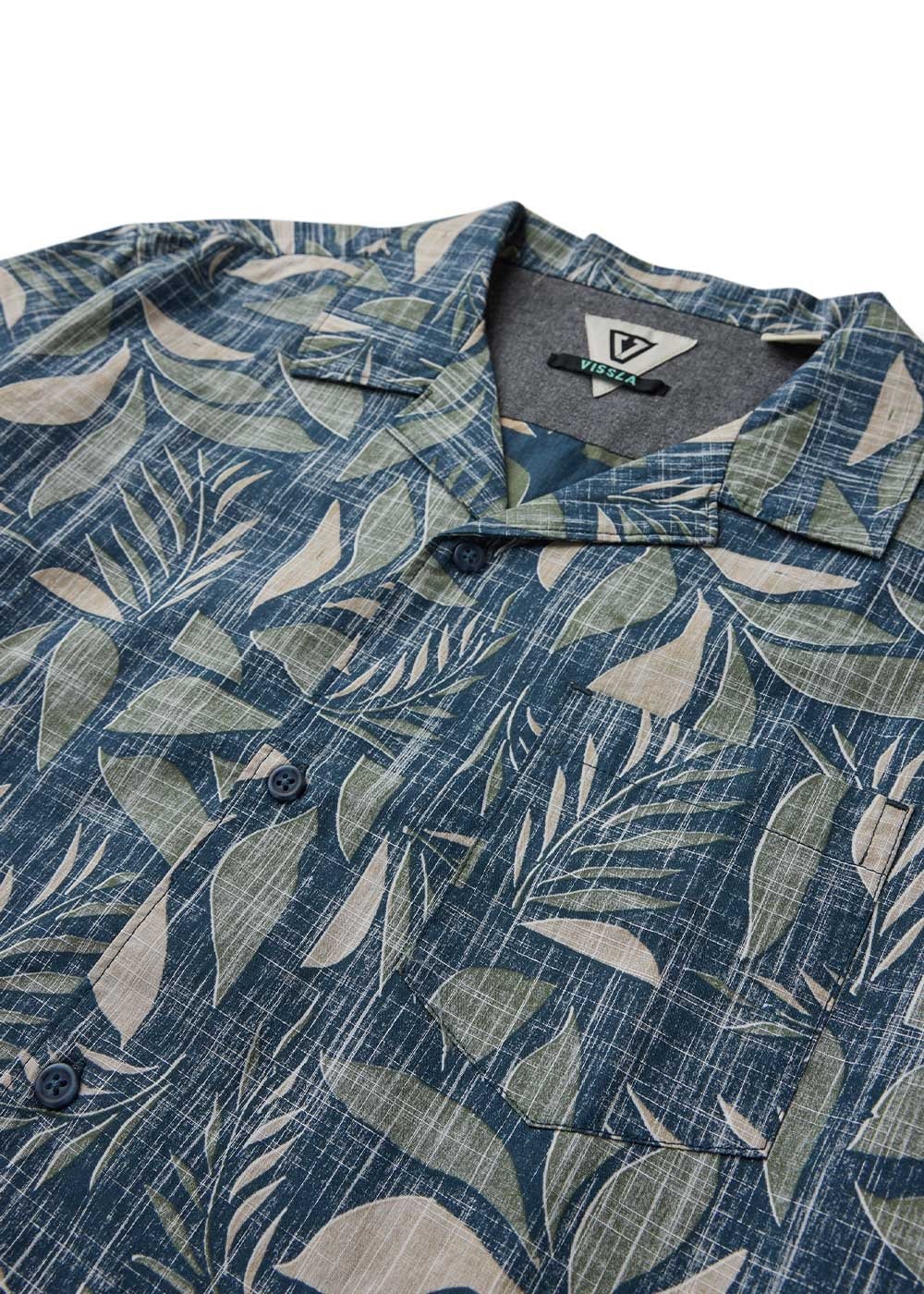 Palm Tiles Eco Short Sleeve Shirt