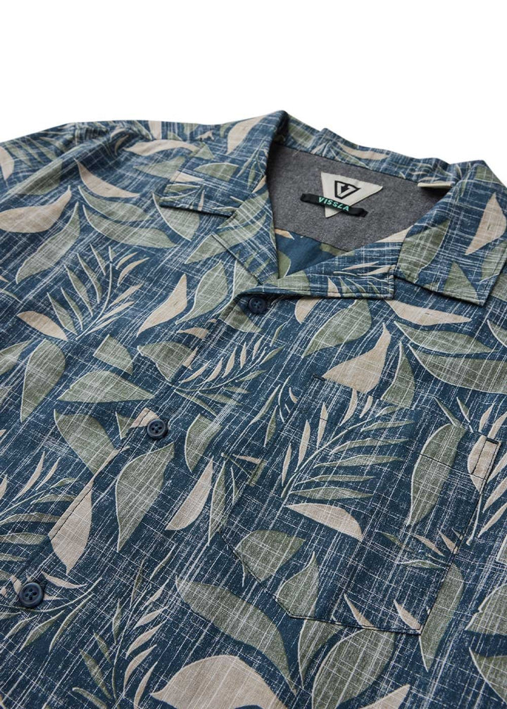 Palm Tiles Eco Short Sleeve Shirt