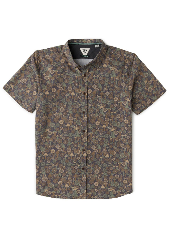 Vissla Shrooms Hybrid Eco Ss Shirt