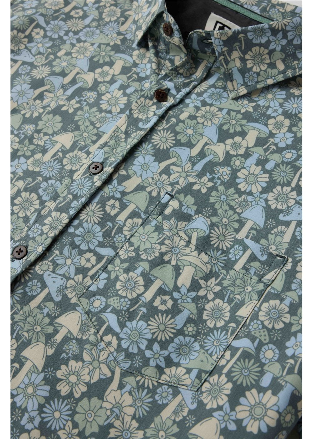 Shrooms Hybrid Eco SS Shirt | Quick Dry Woven Shirt – Vissla com