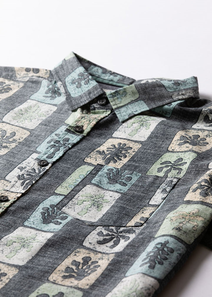 Tropic Tiles Eco Short Sleeve Shirt