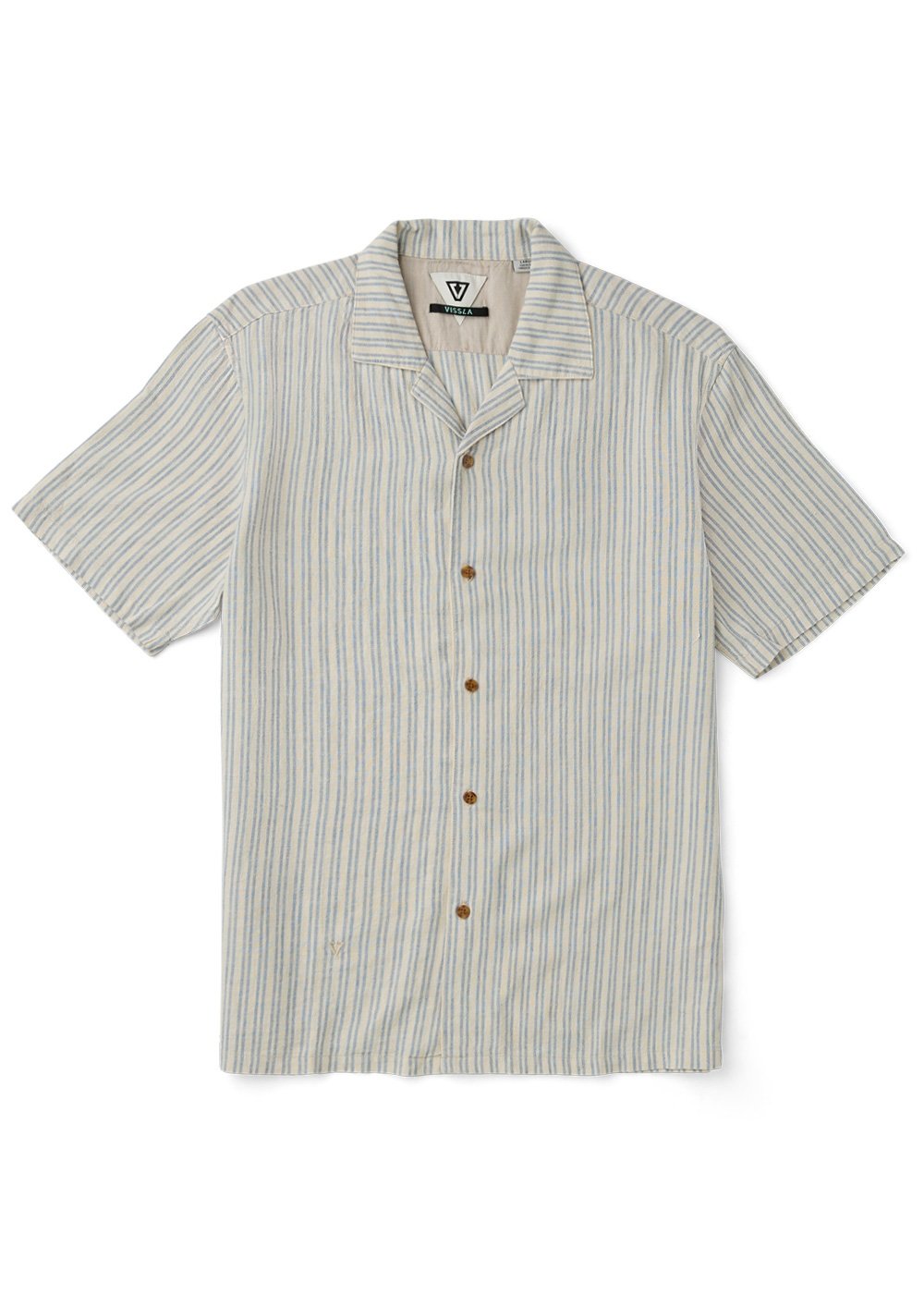 Hammer Land Linen Viscose Stripe Shirt - Soft Wash | Vissla Hammer Land Linen Viscose Stripe Shirt - Soft Wash | Vissla