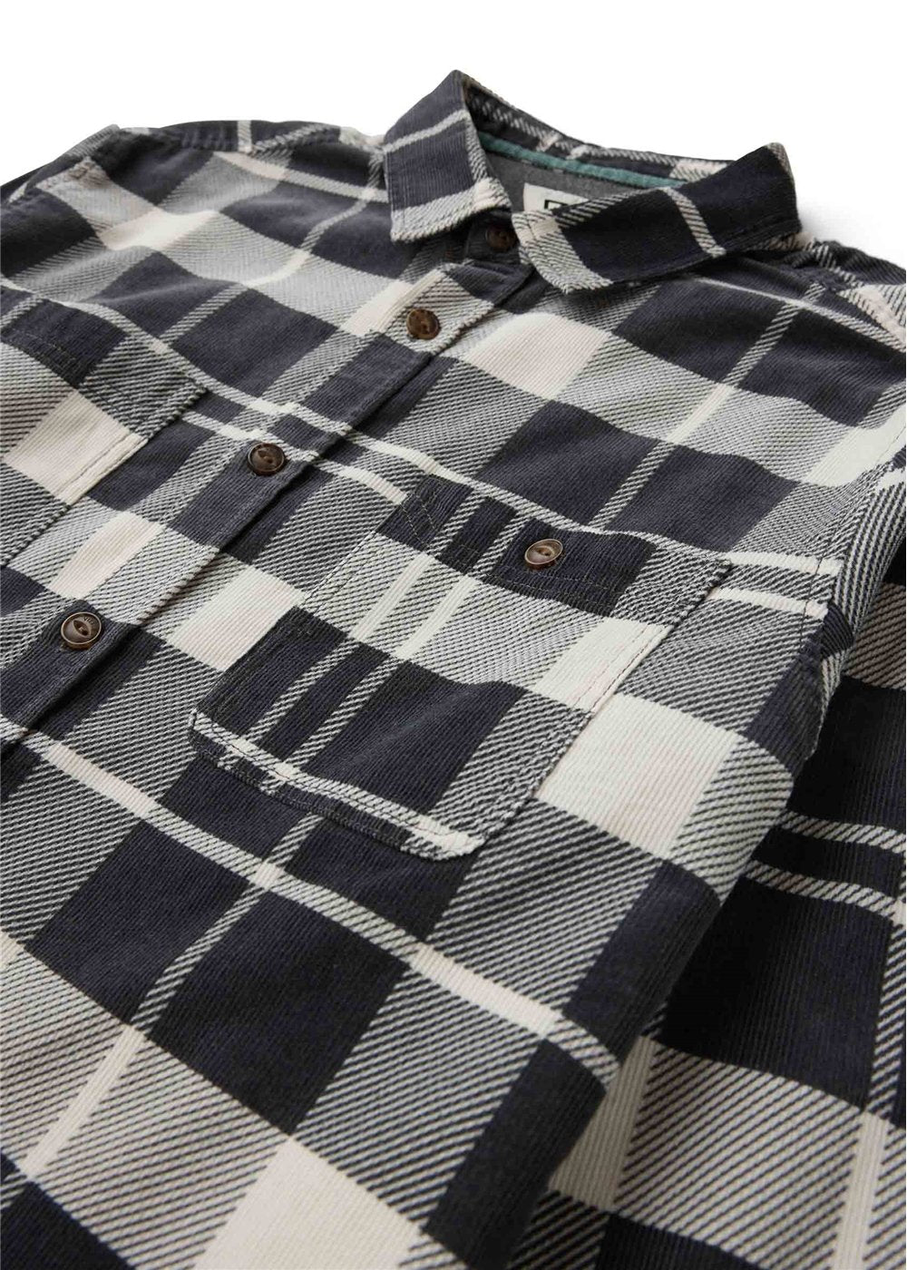 Rails Cord Printed Eco Long Sleeve Shirt