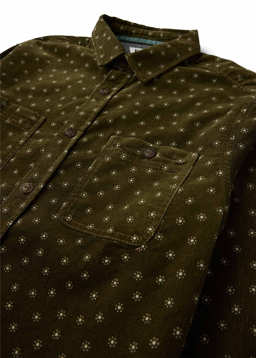 Rails Cord Printed Eco Long Sleeve Shirt