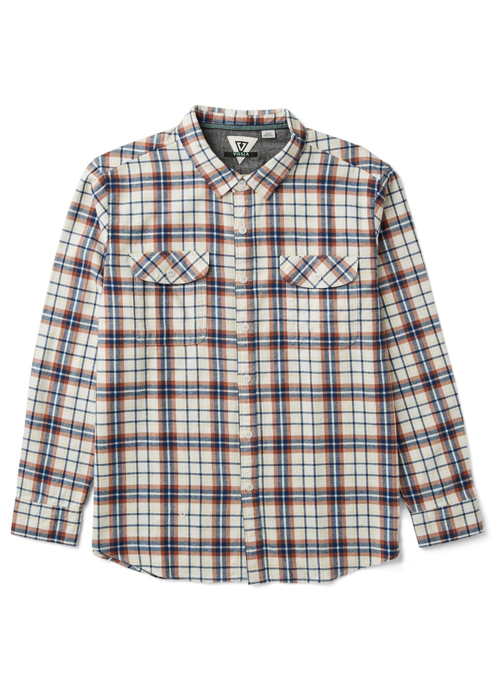 Vissla Central Coast Eco Long Sleeve Flannel Vissla Central Coast Eco Long Sleeve Flannel