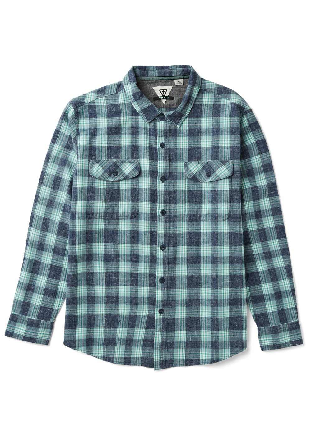 Vissla Central Coast Eco Long Sleeve Flannel Vissla Central Coast Eco Long Sleeve Flannel