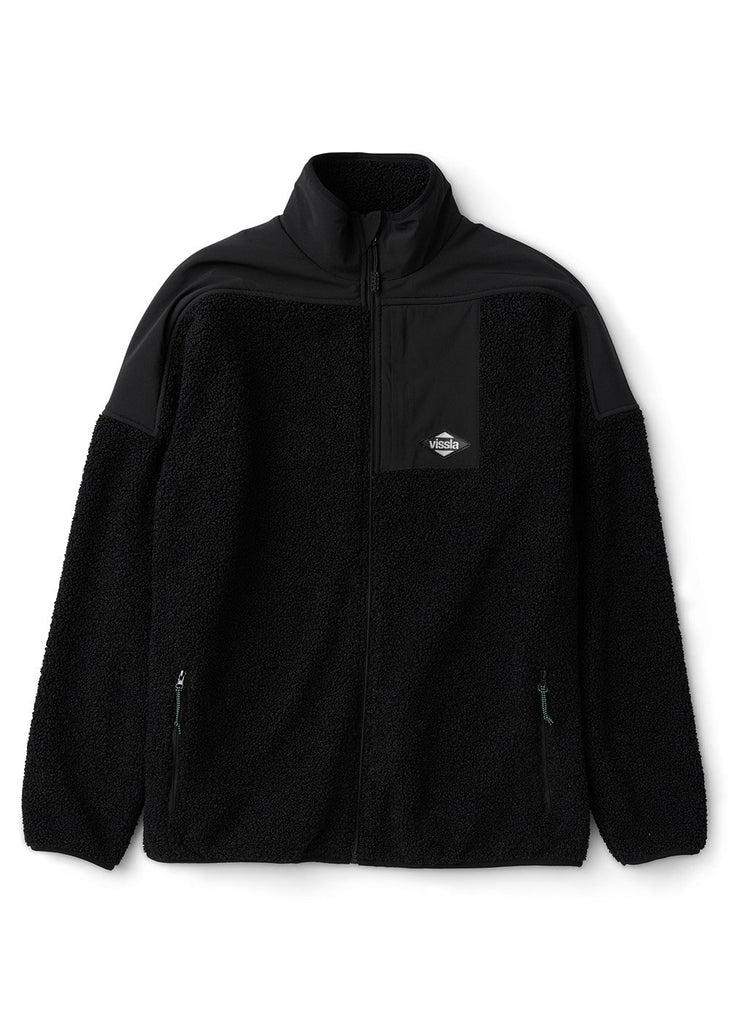 SEE SEE FLEECE JACKET フリースジャケット(BLACK) SEE SEE FLEECE JACKET フリースジャケット(BLACK) シーシー SEE SEE