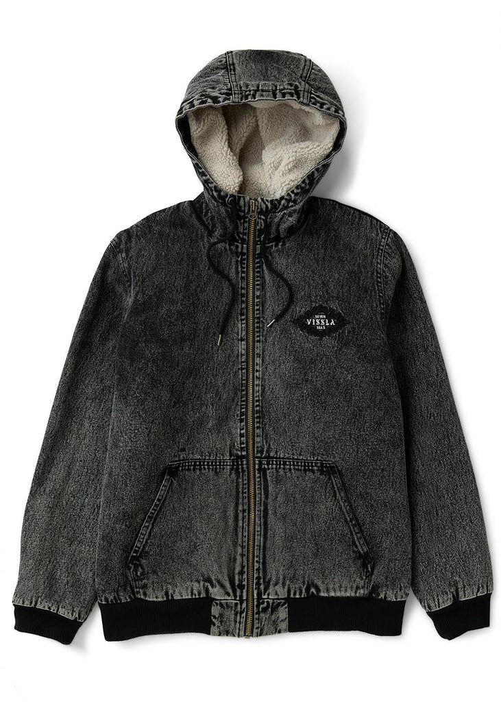 Wasson Jacket | Vissla Denim Sherpa Lined Jacket – Vissla com