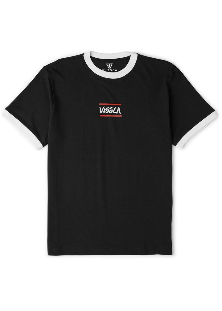 Vissla Dialect Heavyweight Ringer Organic Tee