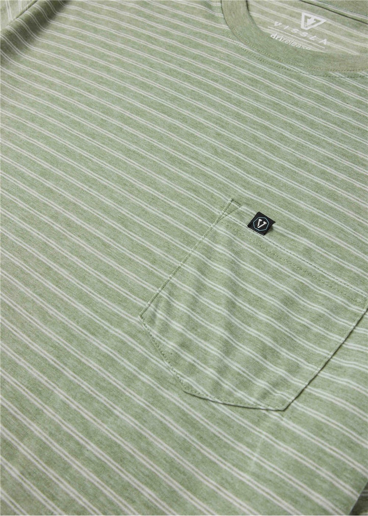 Vissla Second Spot Eco Drirelease SS Tee in Sage, view 2