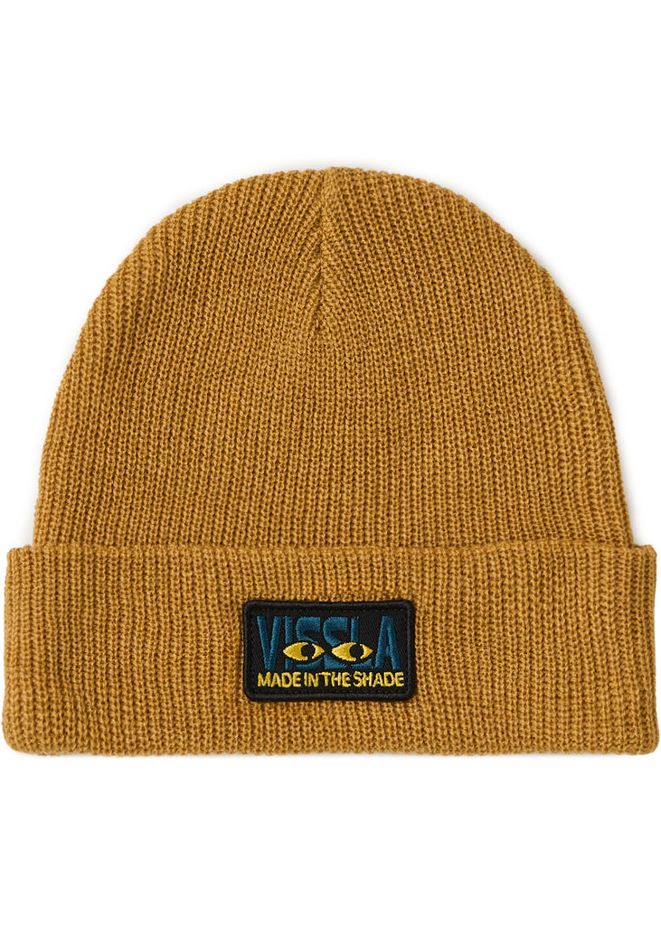 Unisex Eco Beanie - Solid Sets Golden Hour | Vissla – Vissla com