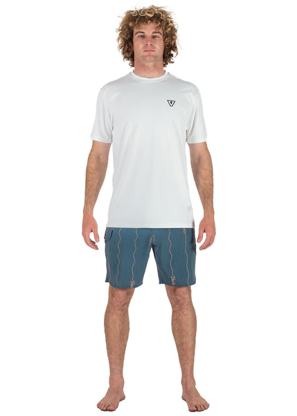 Twisted Eco SS Sun Shirt, White | Mens UPF 50+ - Vissla – Vissla com