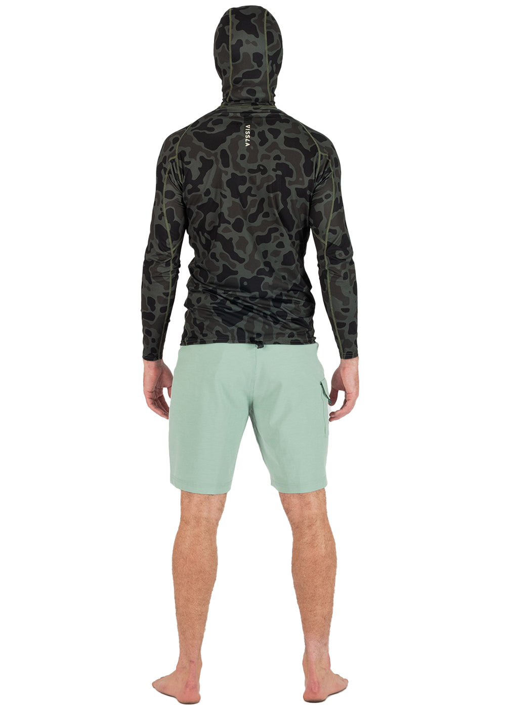 Warm Seas Eco Hooded LS Rash Guard