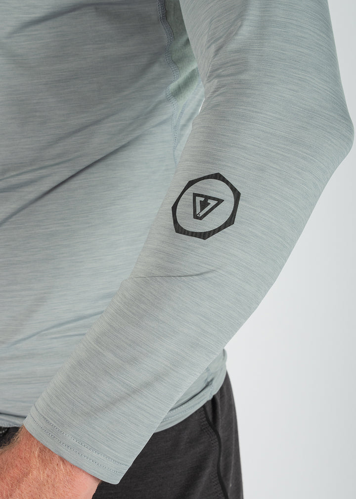 Warm Seas Eco Hooded LS Rash Guard