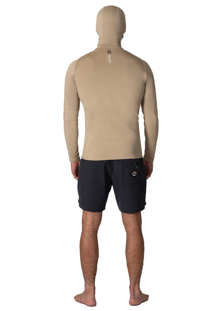 Warm Seas Eco Hooded Long Sleeve Rash Guard