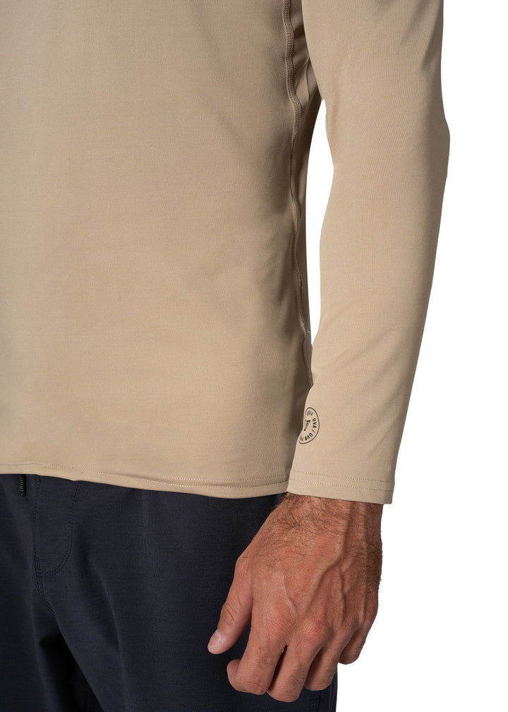 Warm Seas Eco Hooded Long Sleeve Rash Guard