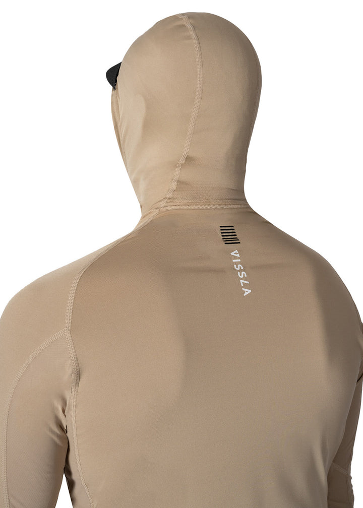Warm Seas Eco Hooded Long Sleeve Rash Guard
