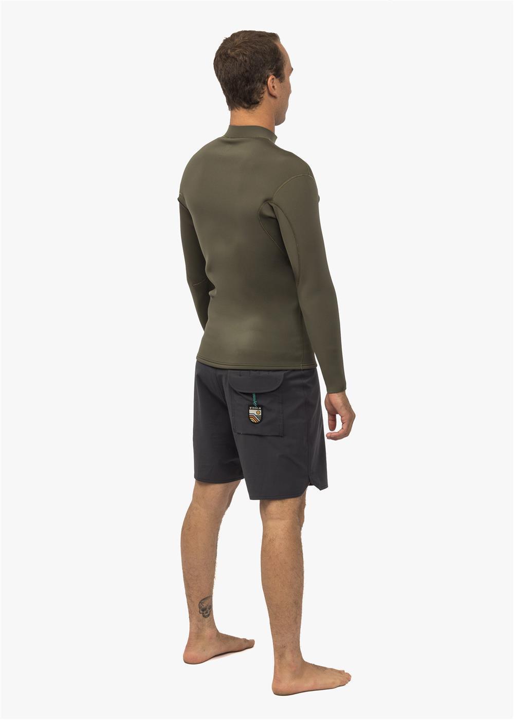 Solid Sets 2Mm Front Zip Wetsuit Jacket