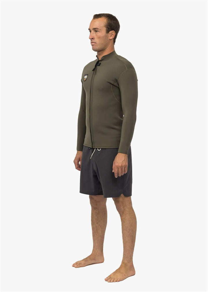 Solid Sets 2Mm Front Zip Wetsuit Jacket