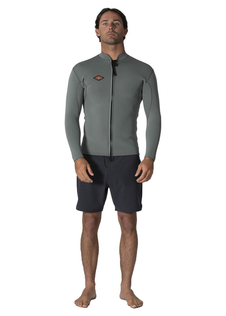 Solid Sets 2mm Front Zip Wetsuit Jacket – Vissla.com