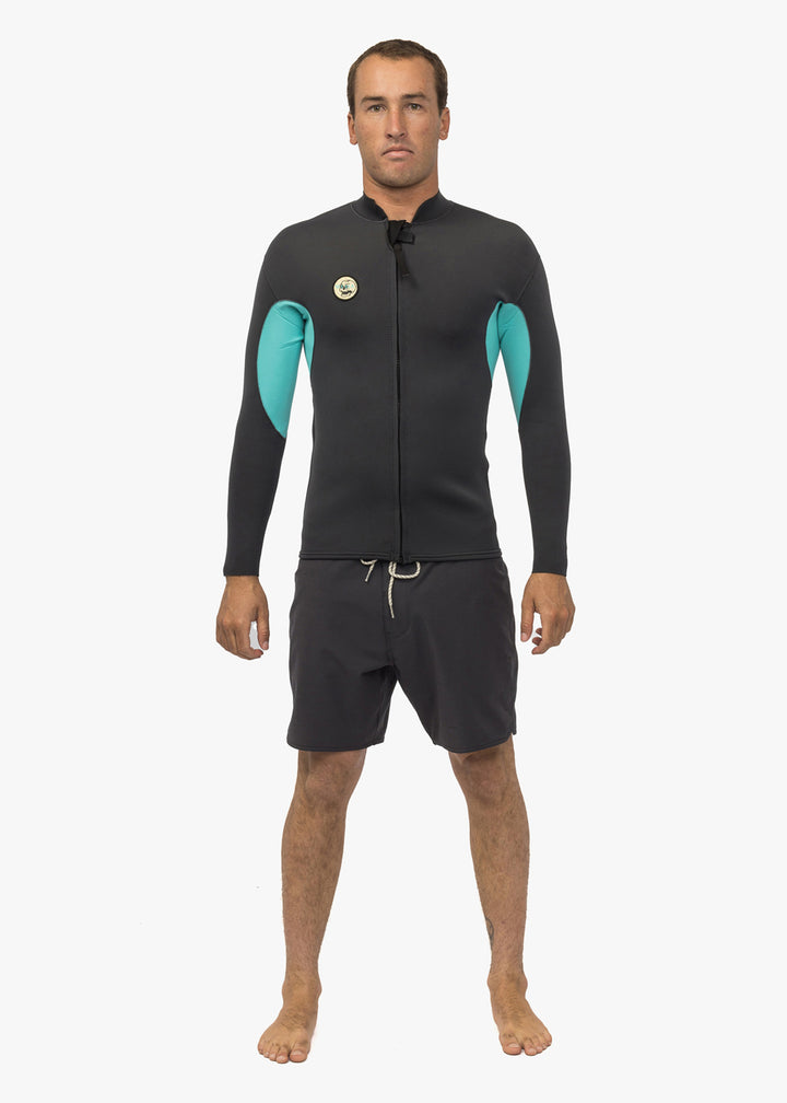 Solid Sets 2MM Front Zip Wetsuit Jacket