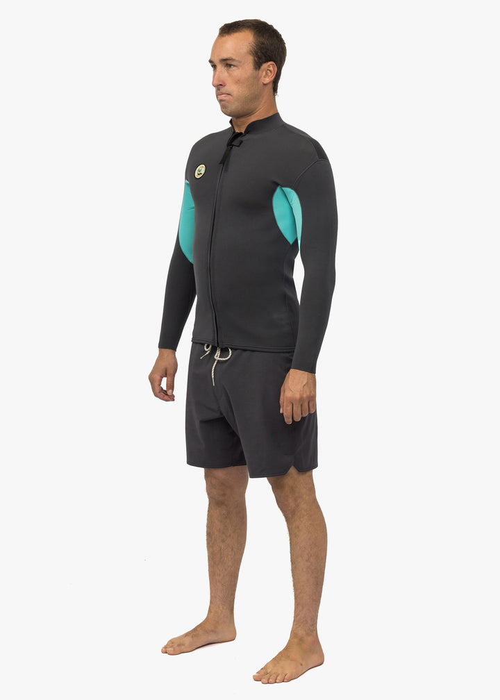 Solid Sets 2MM Front Zip Wetsuit Jacket