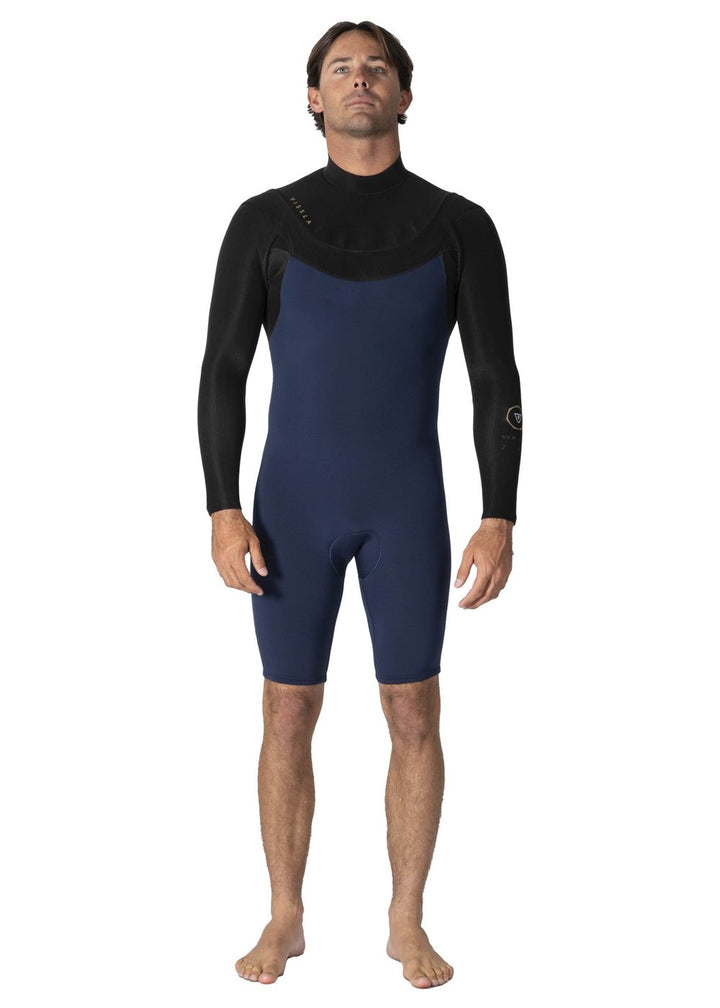 New Seas 2-2 Long Sleeve Spring U - Zip Wetsuit