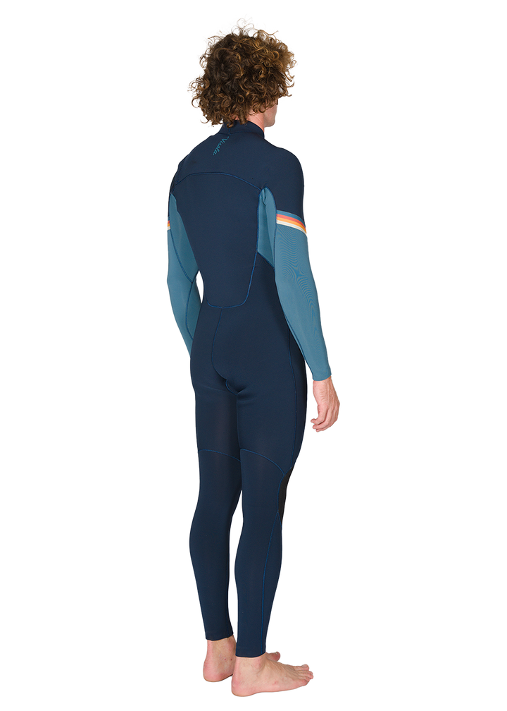 7 Seas Raditude 4-3 Full Chest Zip Wetsuit