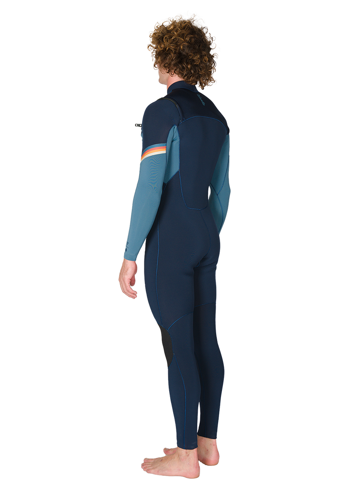7 Seas Raditude 4-3 Full Chest Zip Wetsuit