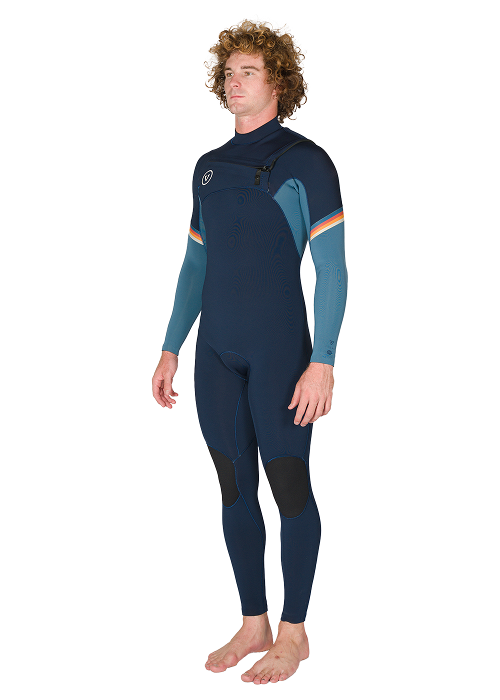 7 Seas Raditude 4-3 Full Chest Zip Wetsuit