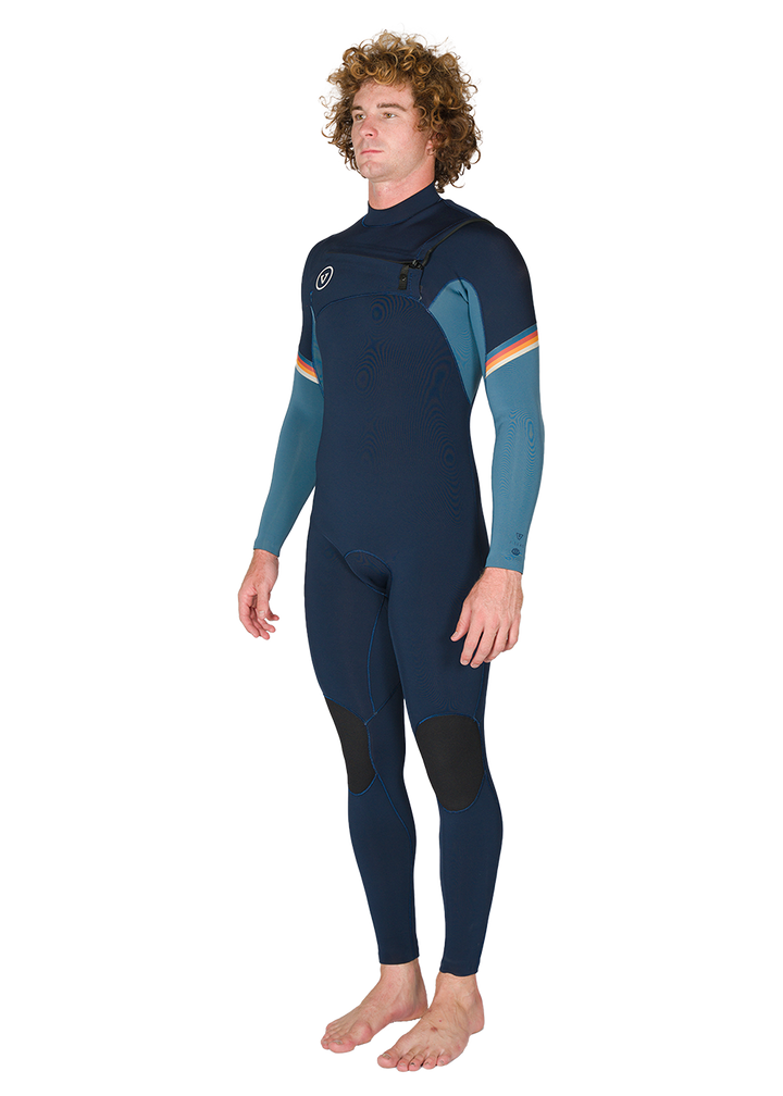 7 Seas Raditude 4-3 Full Chest Zip Wetsuit