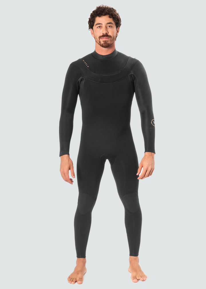 New Seas 3-2 U-Zip Wetsuit - Black
