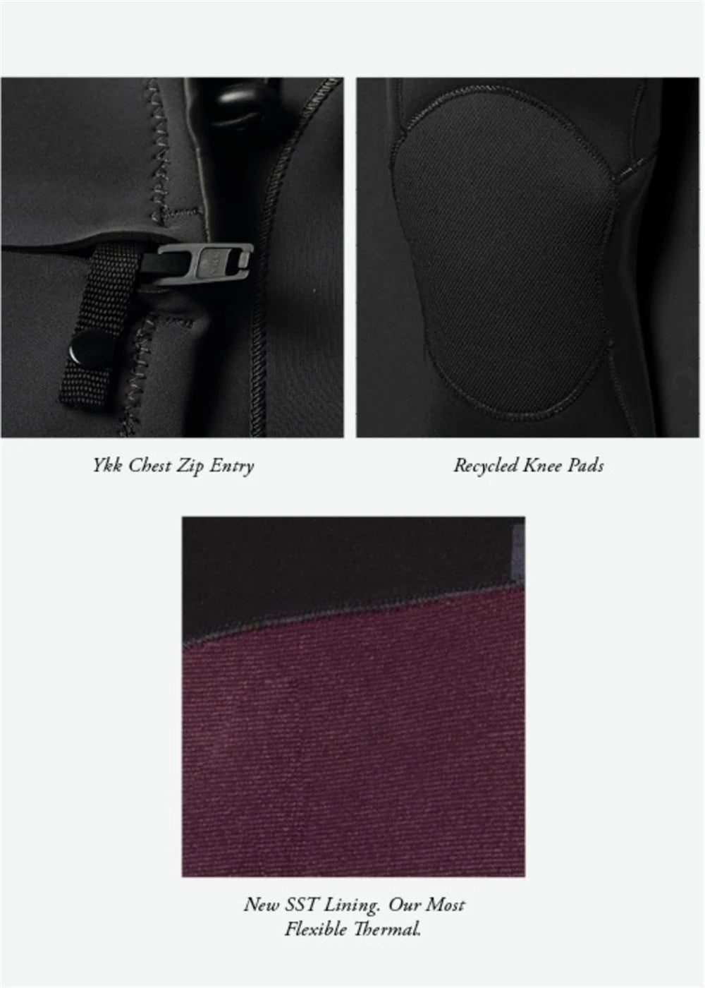 7 Seas Comp 3-2 Full Chest Zip Wetsuit