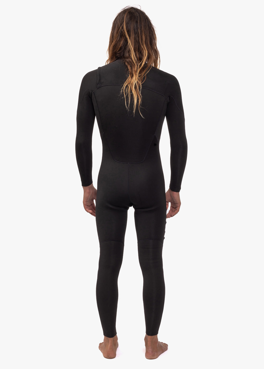 7 Seas 4-3 Full Chest Zip Wetsuit- No Logos