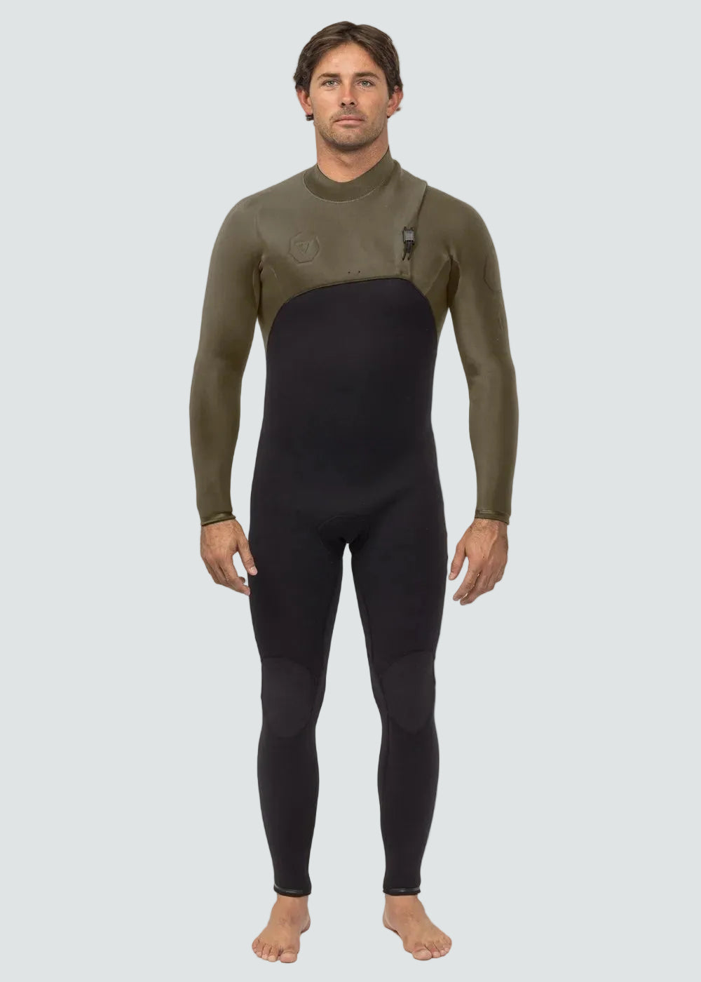 Vissla High Seas II 3/2 Zip-Free Steamer — full deck view