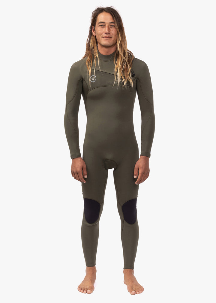 7 Seas 4-3 Full Chest Zip Wetsuit