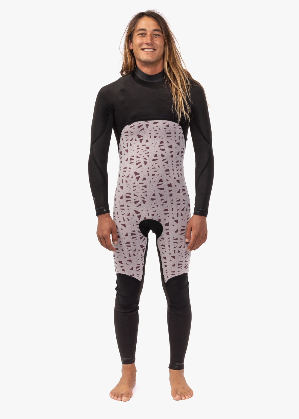 7 Seas 4-3 Full Chest Zip Wetsuit