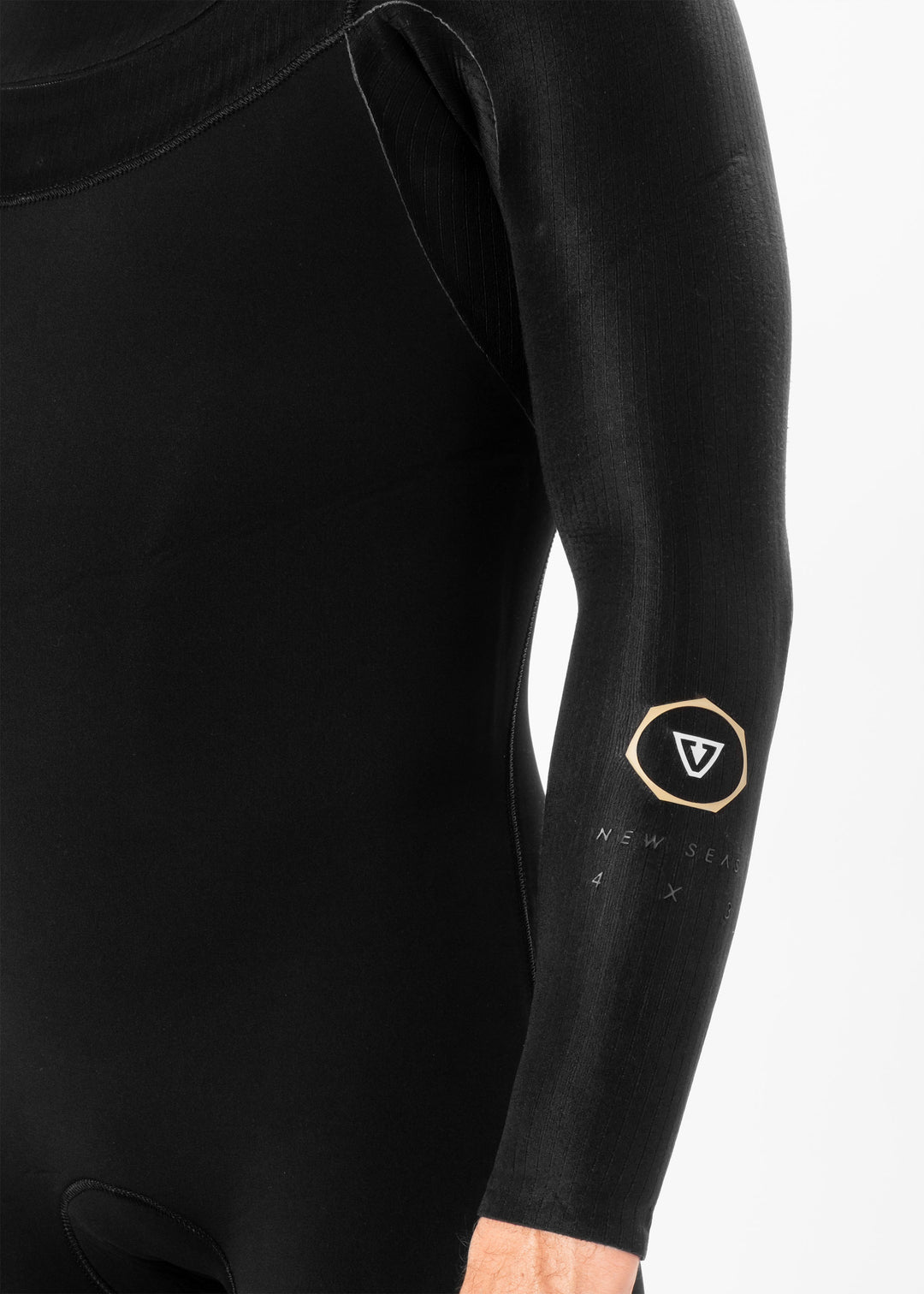 New Seas 4-3 U-Zip Wetsuit - Black