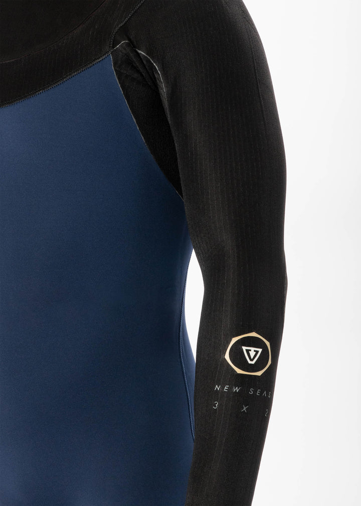 New Seas 4-3 U-Zip Wetsuit - Midnight