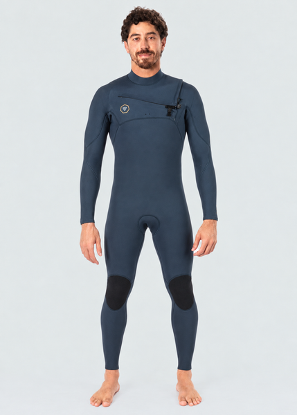 7 Seas 4/3mm Chest Zip Wetsuit | Vissla Cold Water Fullsuit
