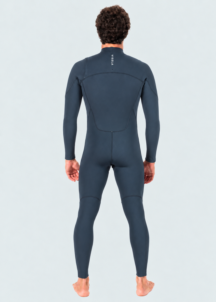 7 Seas 4-3 Full Chest Zip Wetsuit