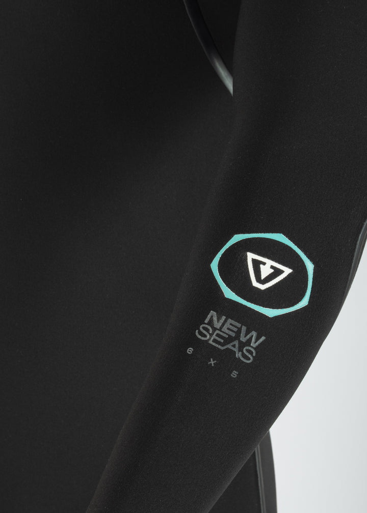 New Seas 6-5 Hooded U-Zip Wetsuit