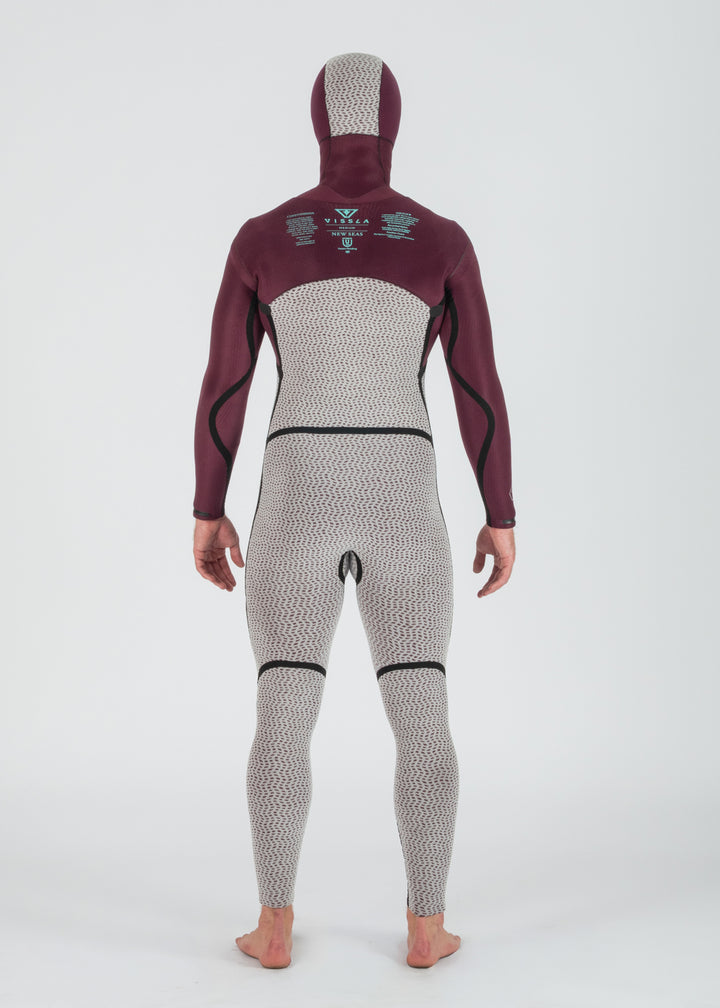 New Seas 6-5 Hooded U-Zip Wetsuit