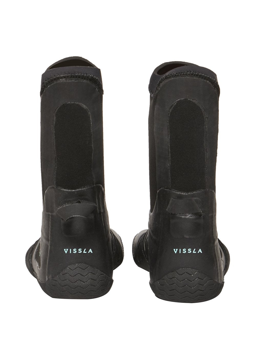 Wetsuit Booties - 7 Seas 3mm Split Toe Black | Vissla – Vissla com