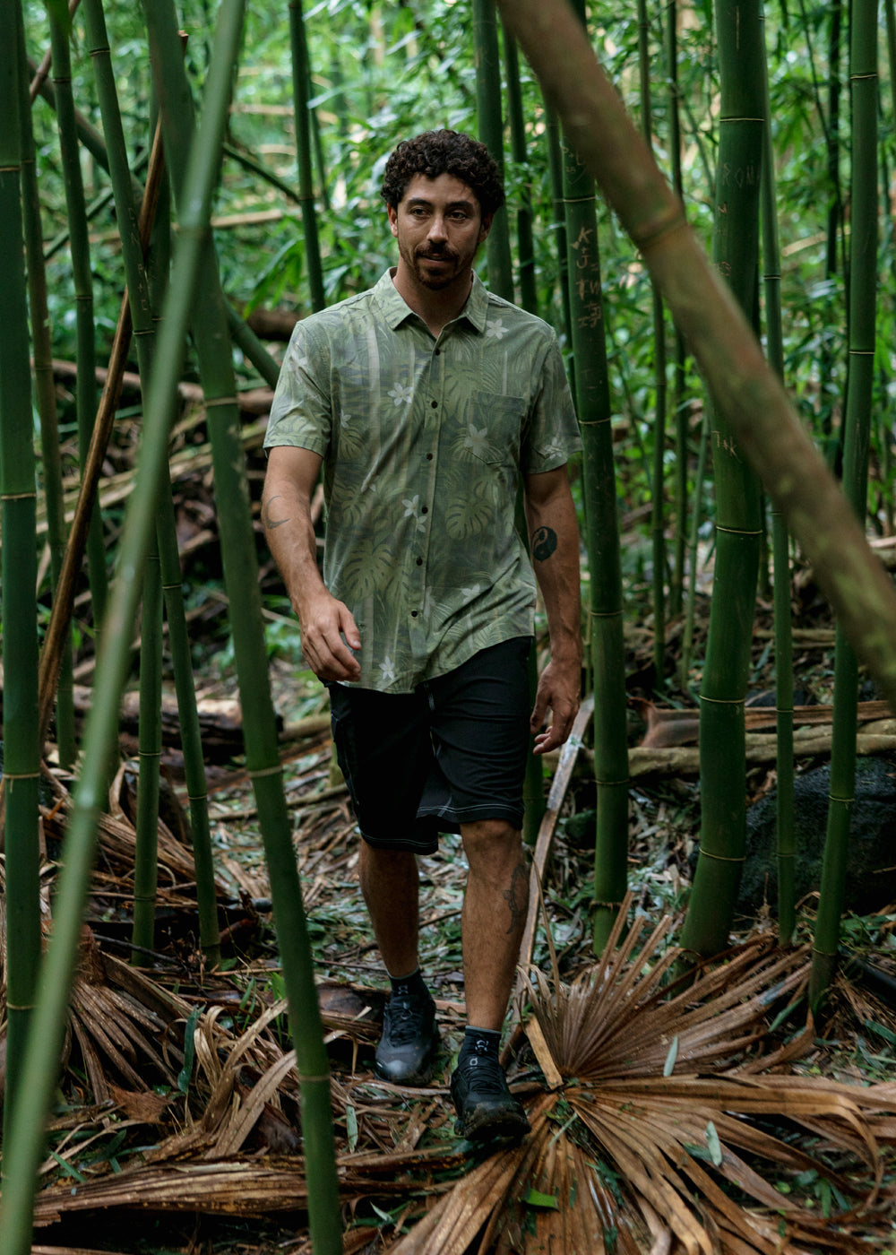 Solid Sets Camo Hybrid Eco Short Sleeve Shirt