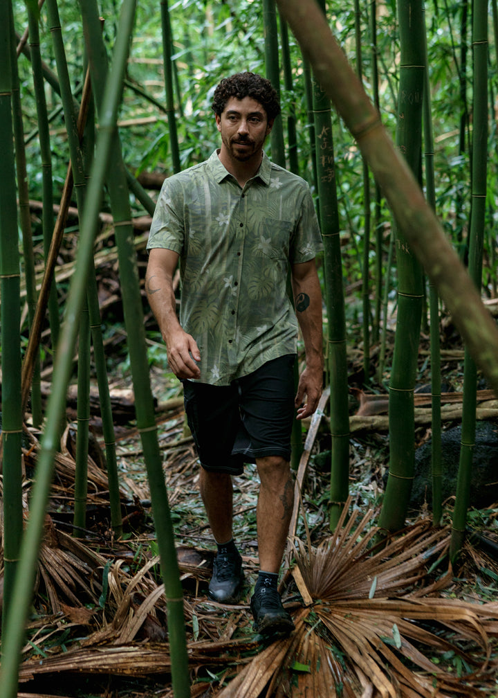Solid Sets Camo Hybrid Eco Short Sleeve Shirt