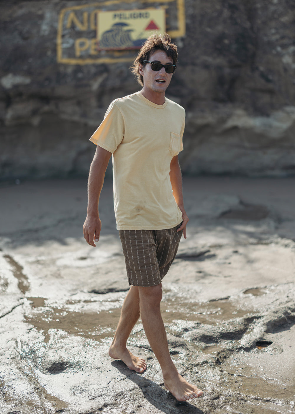 Solid Sets Cosmic Wash SS Pocket Tee